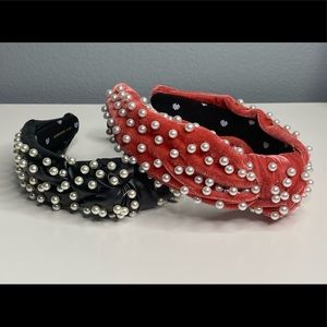 🆕 LELE SADOUGHI Raspberry Pearl Headband